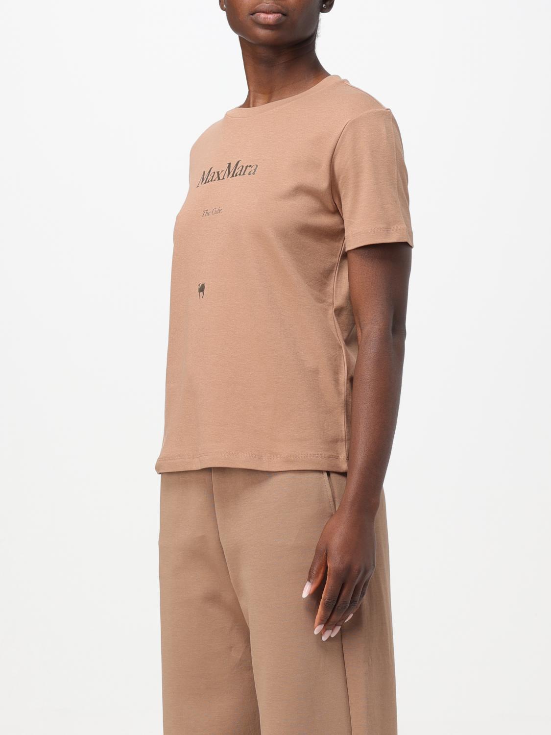 'S MAX MARA T-SHIRT: T-shirt woman 's Max Mara, Hazel - Img 4