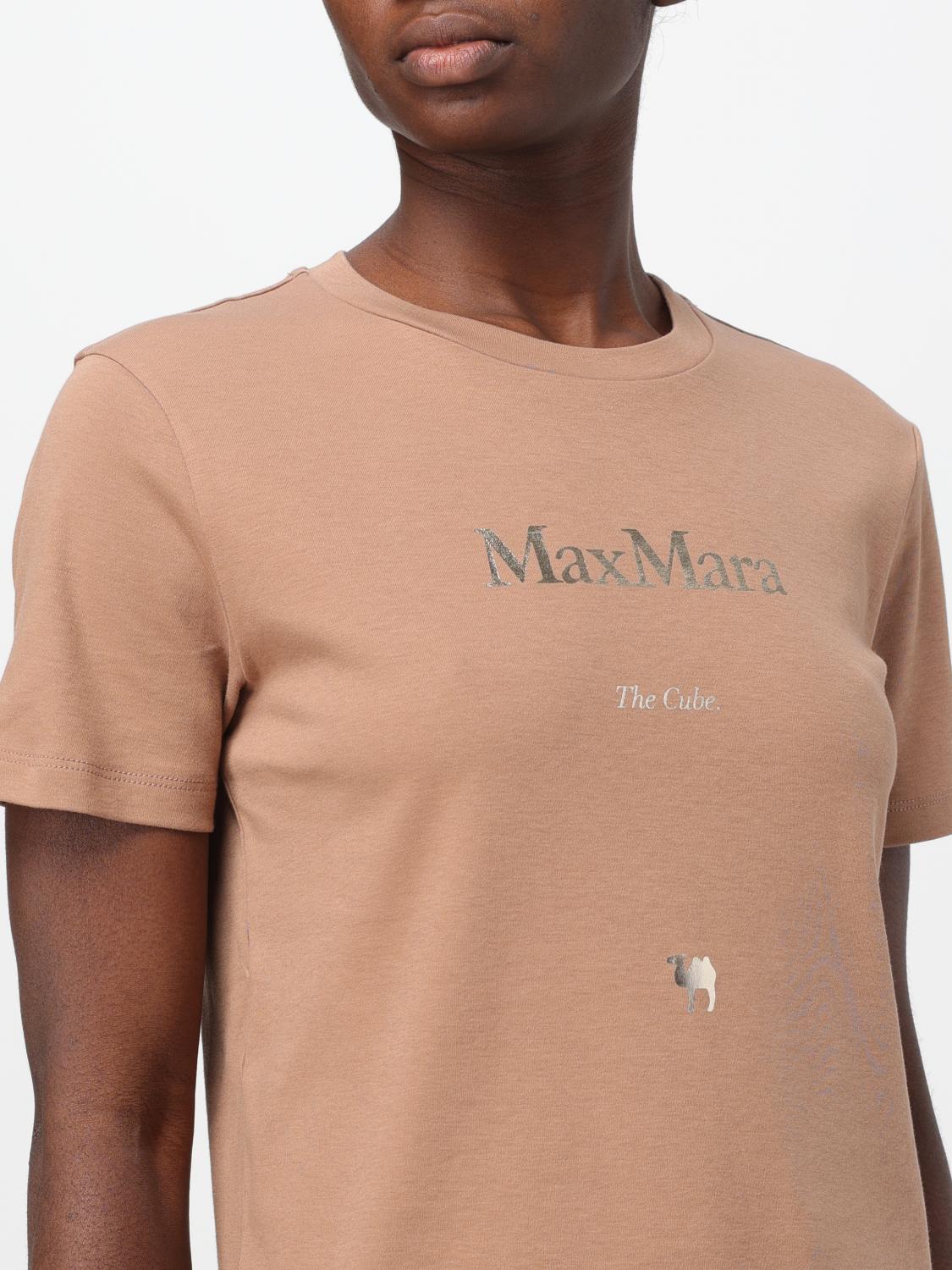 'S MAX MARA T-SHIRT: T-shirt woman 's Max Mara, Hazel - Img 5