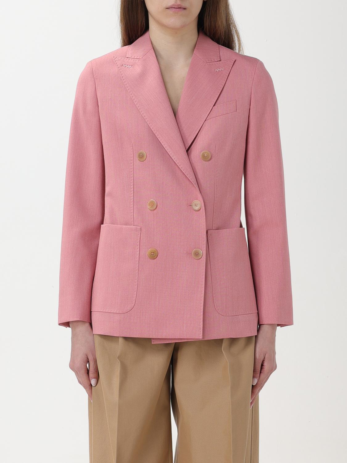 Max Mara Blazer woman - Pink | 2411041161600 | GIGLIO.COM