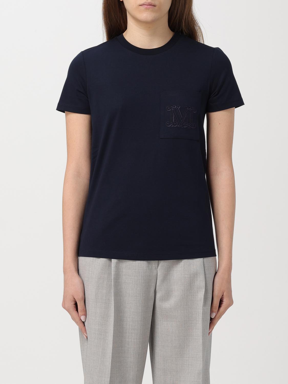 MAX MARA TOP: Top mujer Max Mara, Azul Oscuro - Img 1