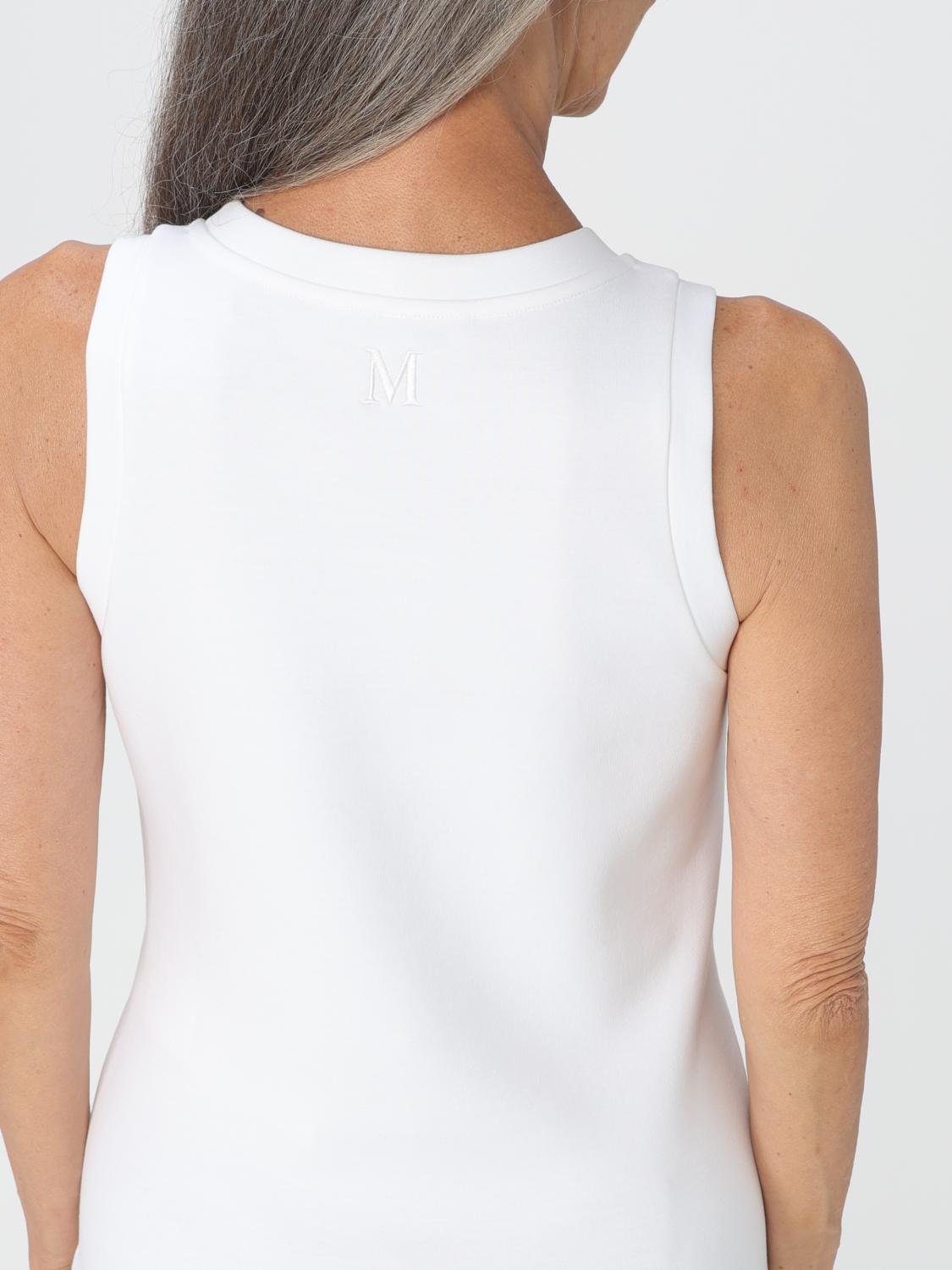 'S MAX MARA TOP: Top woman 's Max Mara, White - Img 4