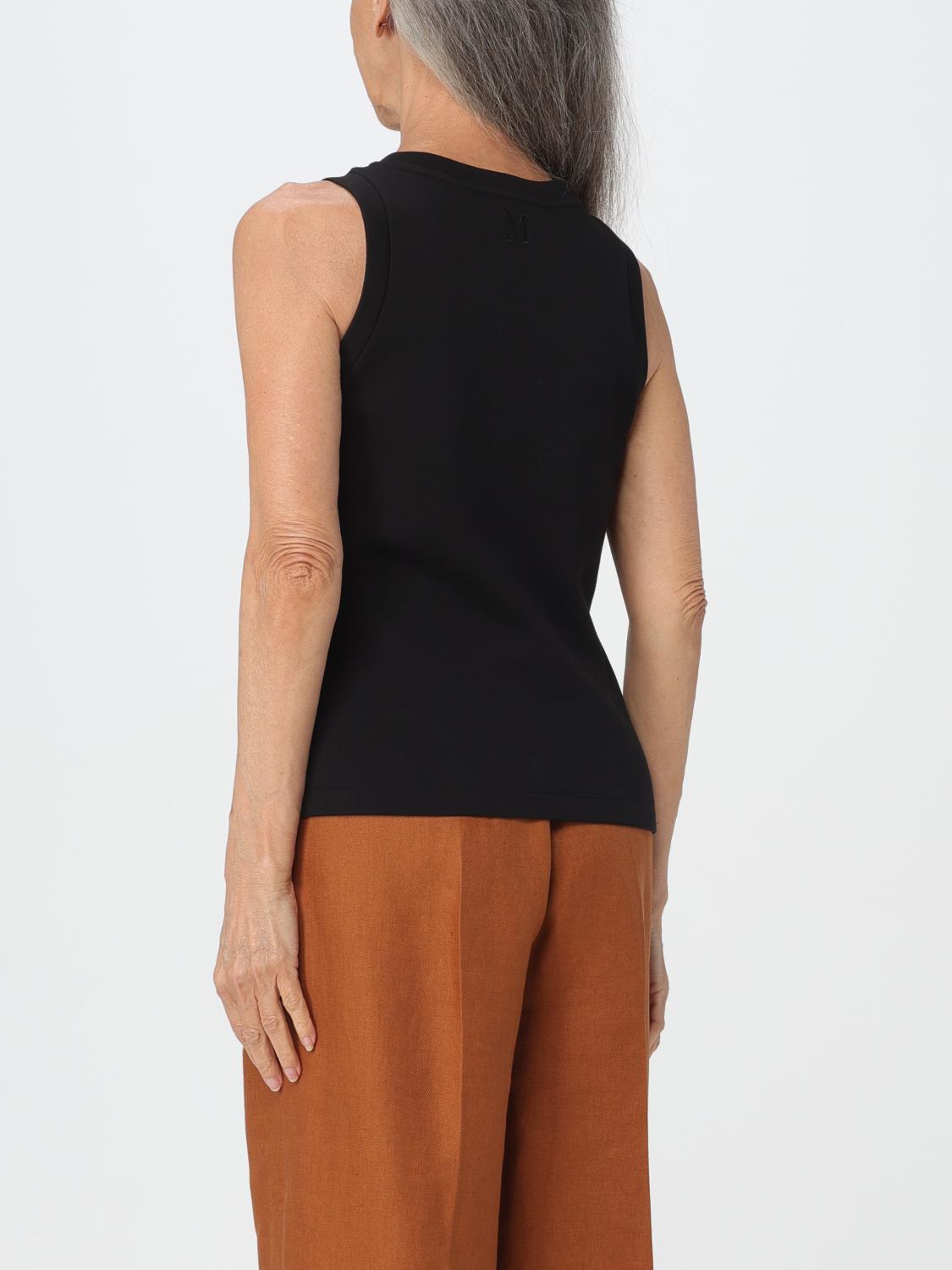 'S MAX MARA TOP: Top woman 's Max Mara, Black - Img 3