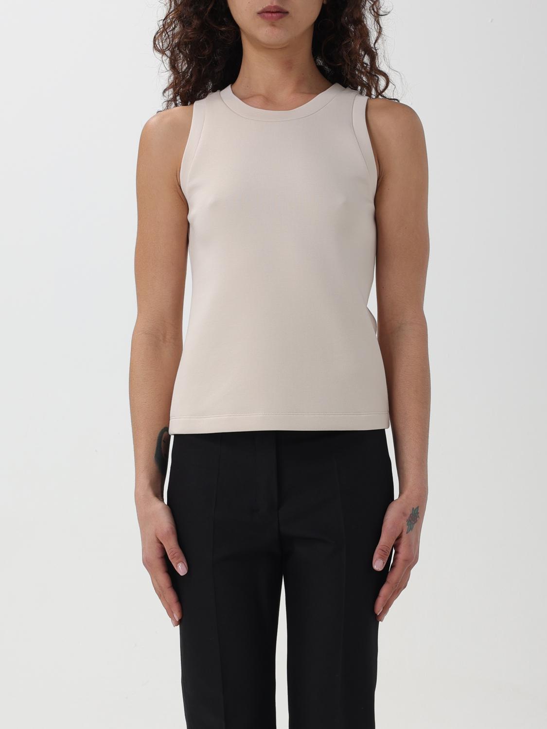 'S MAX MARA TOP: Top woman 's Max Mara, Yellow Cream - Img 1