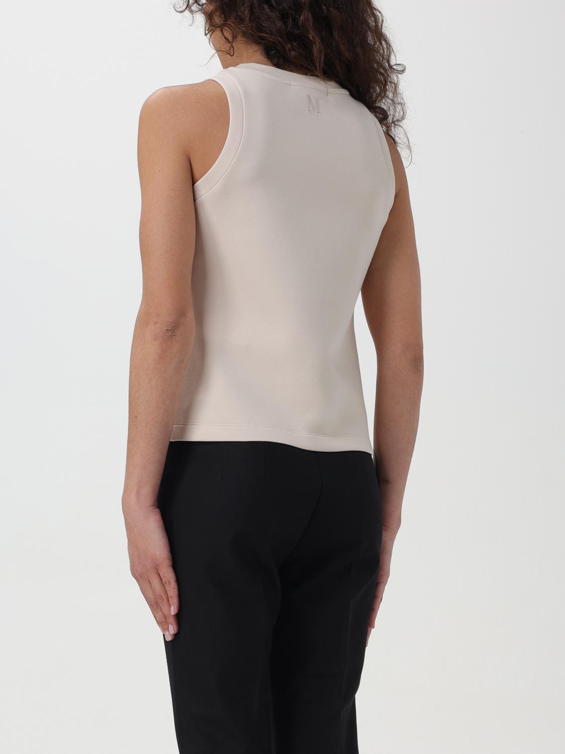 'S MAX MARA TOP: Top woman 's Max Mara, Yellow Cream - Img 3