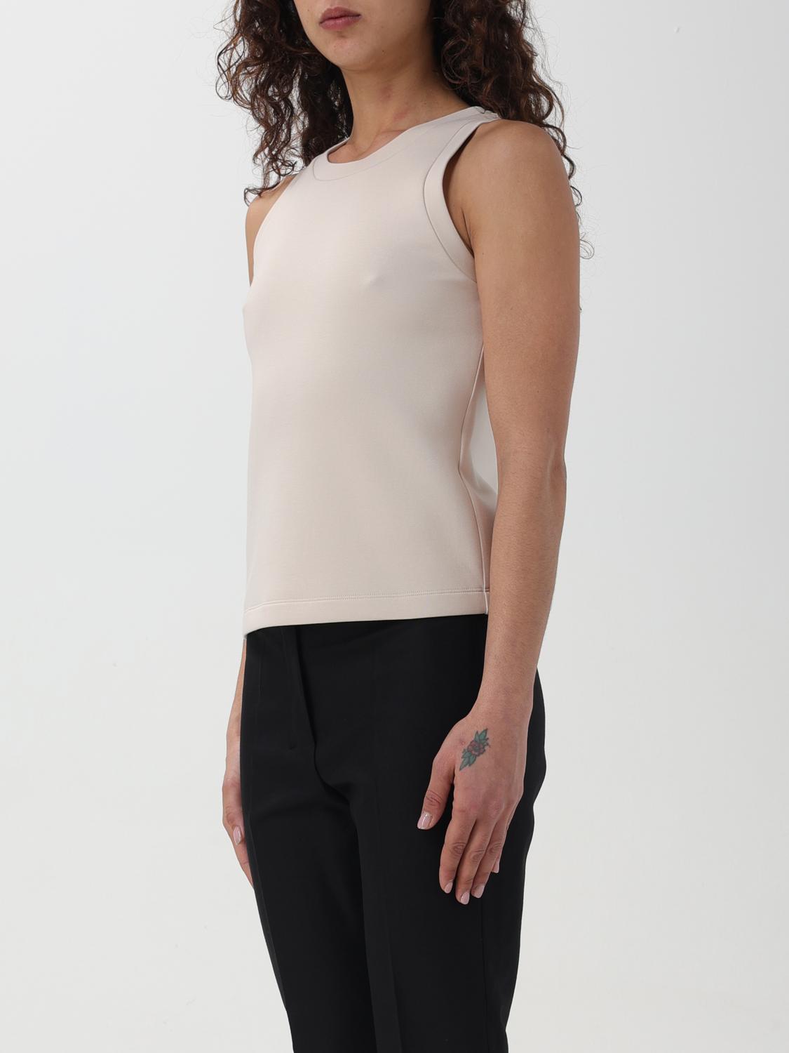 'S MAX MARA TOP: Top woman 's Max Mara, Yellow Cream - Img 4