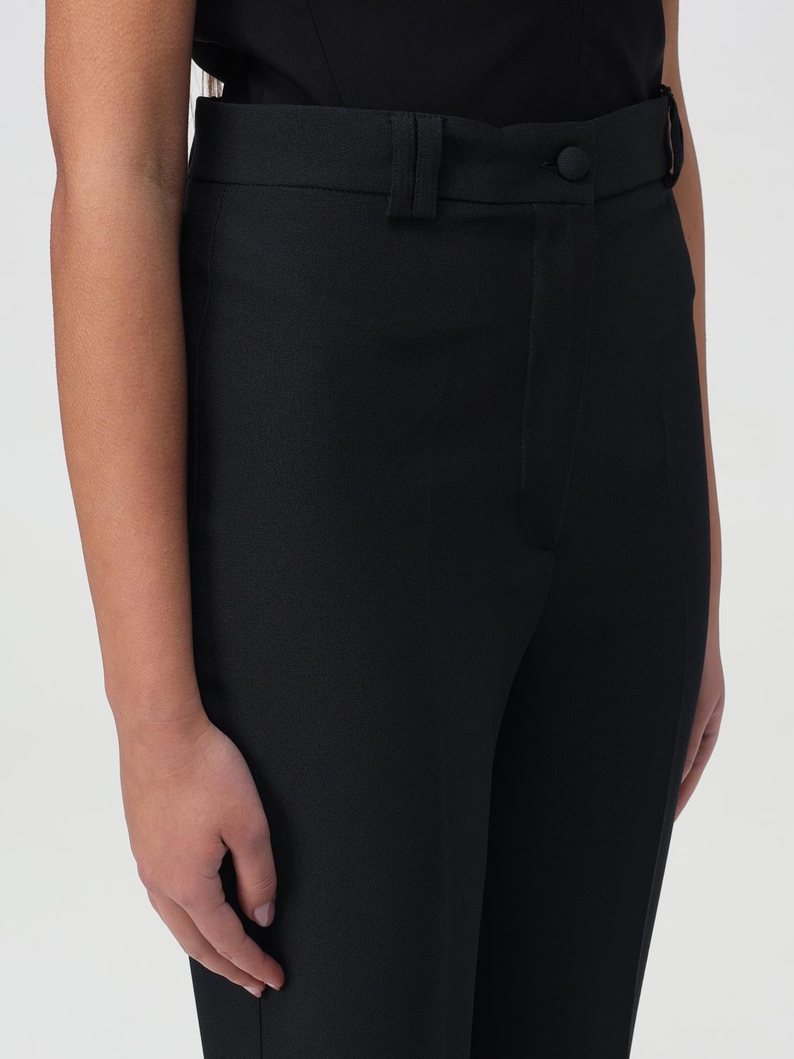 HEBE STUDIO PANTALONI: Pantalone Hebe Studio in tessuto sintetico, Nero - Img 3