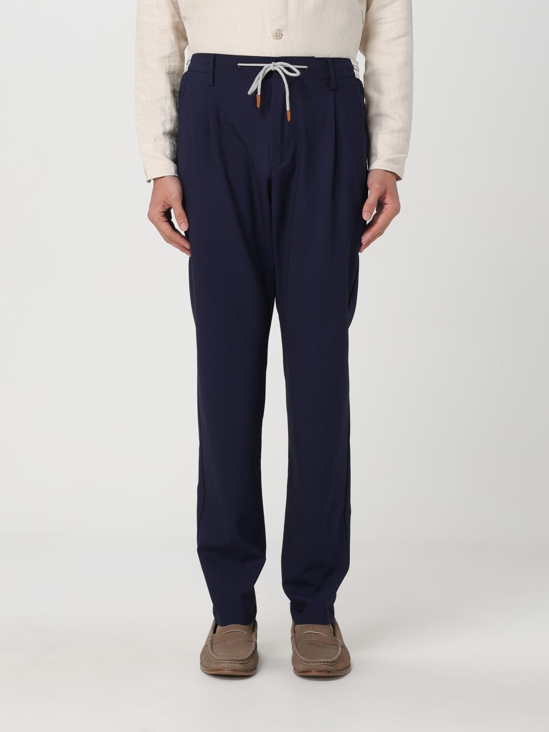 ELEVENTY PANTS: Pants men Eleventy, Blue - Img 1