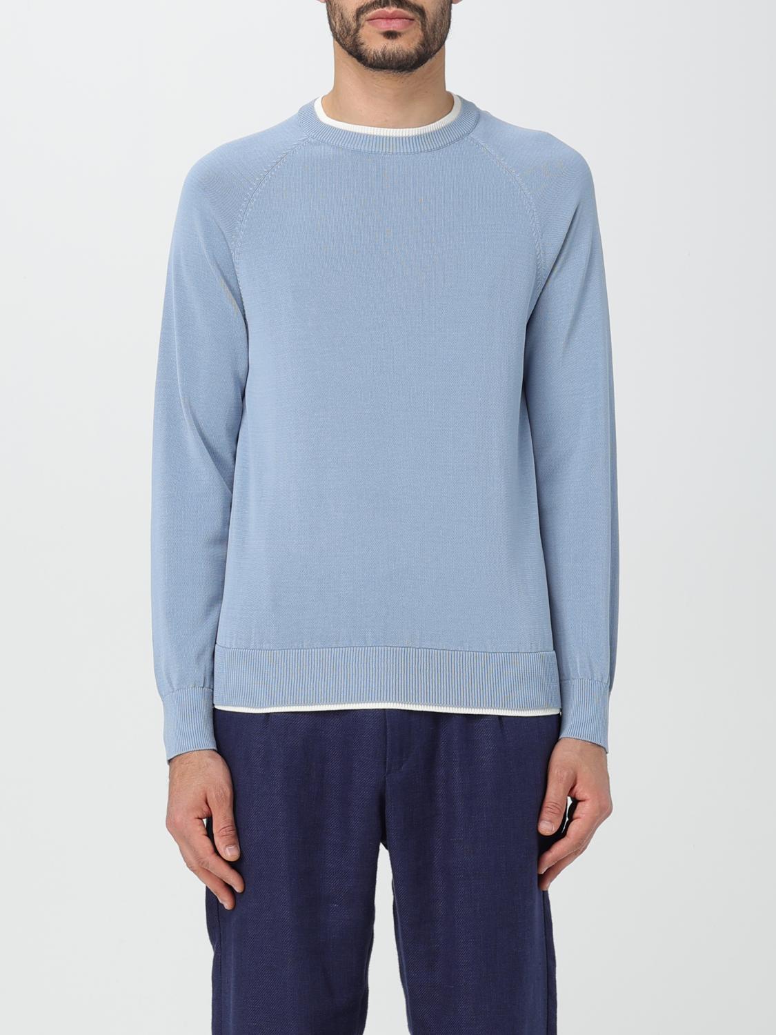 ELEVENTY PULLOVER: Pullover herren Eleventy, Hellblau - Img 1