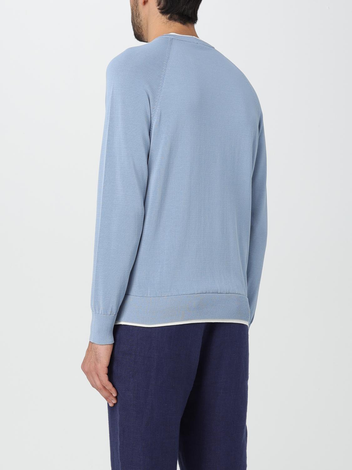 ELEVENTY PULLOVER: Pullover herren Eleventy, Hellblau - Img 2