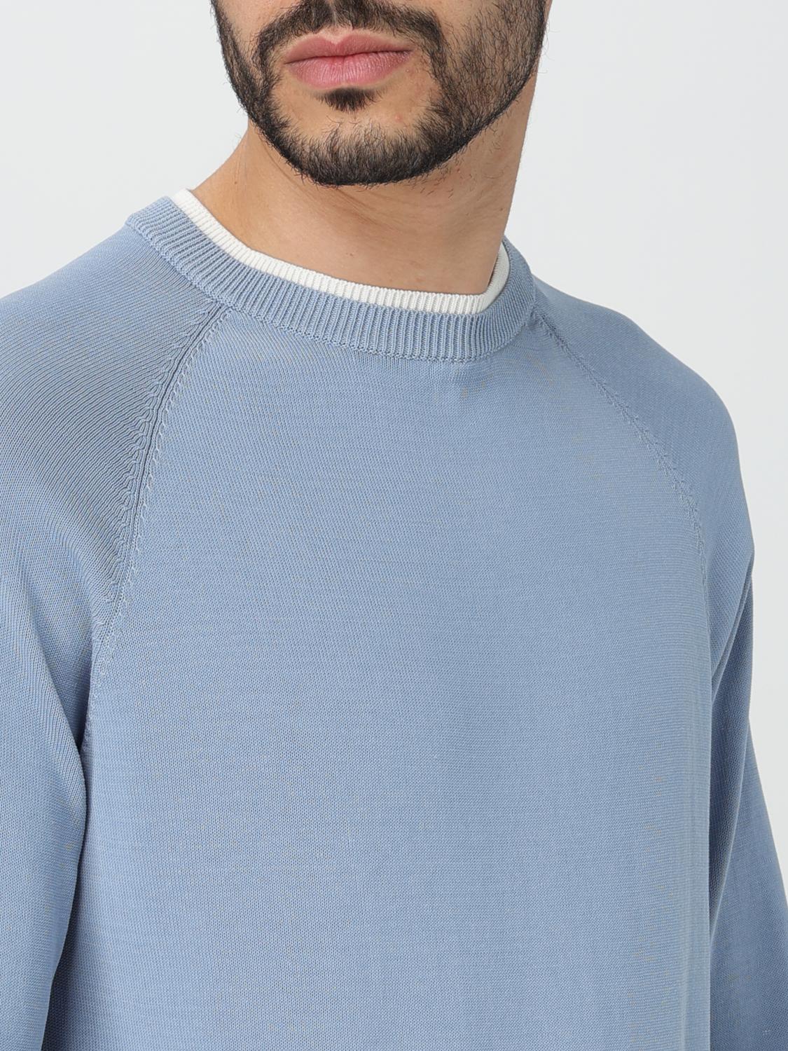 ELEVENTY PULLOVER: Pullover herren Eleventy, Hellblau - Img 3