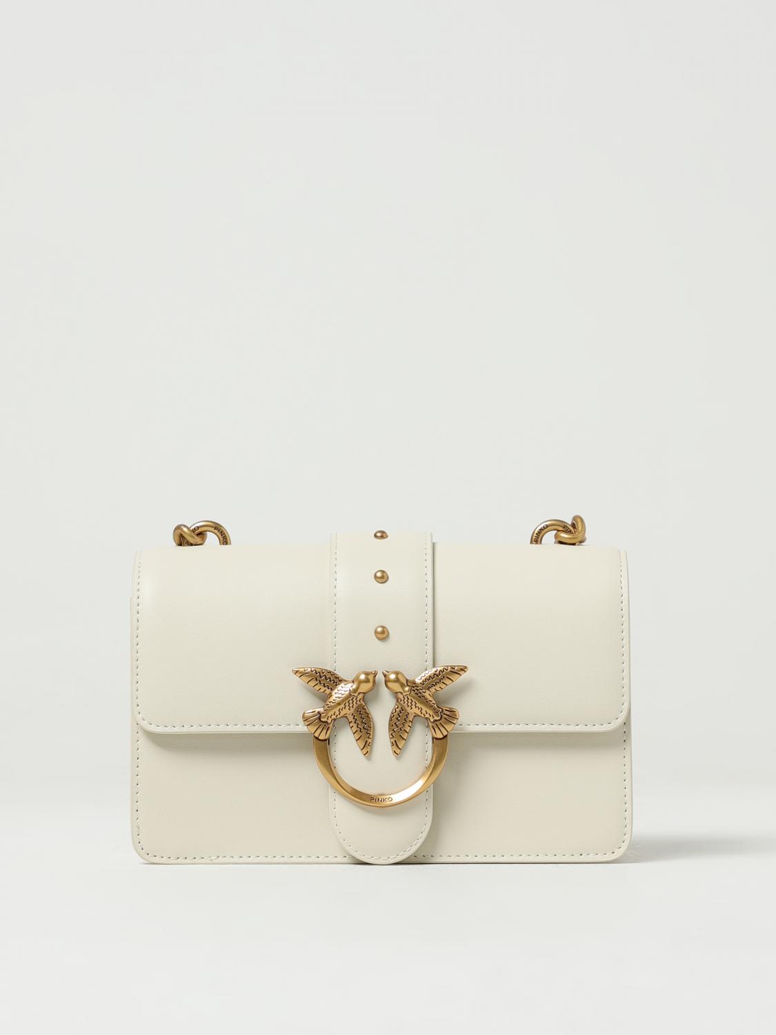 PINKO MINITASCHE: Schultertasche damen Pinko, Weiß - Img 1