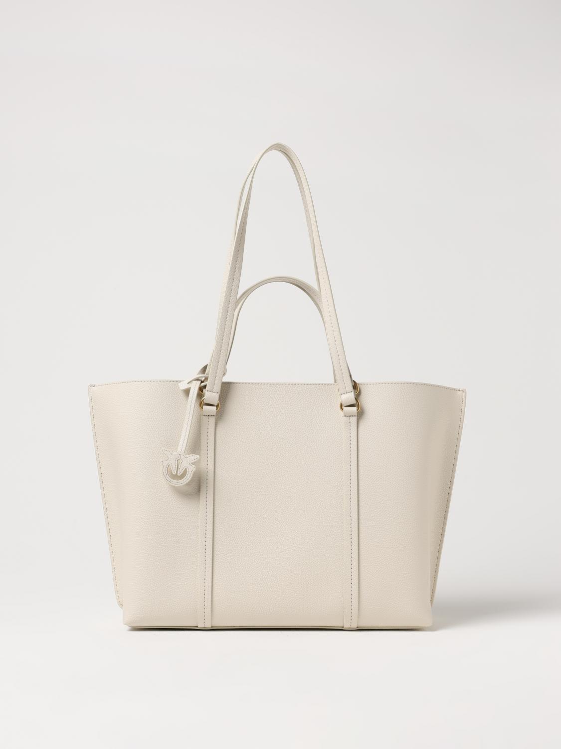 PINKO TRAGETASCHE: Schultertasche damen Pinko, Weiß - Img 1