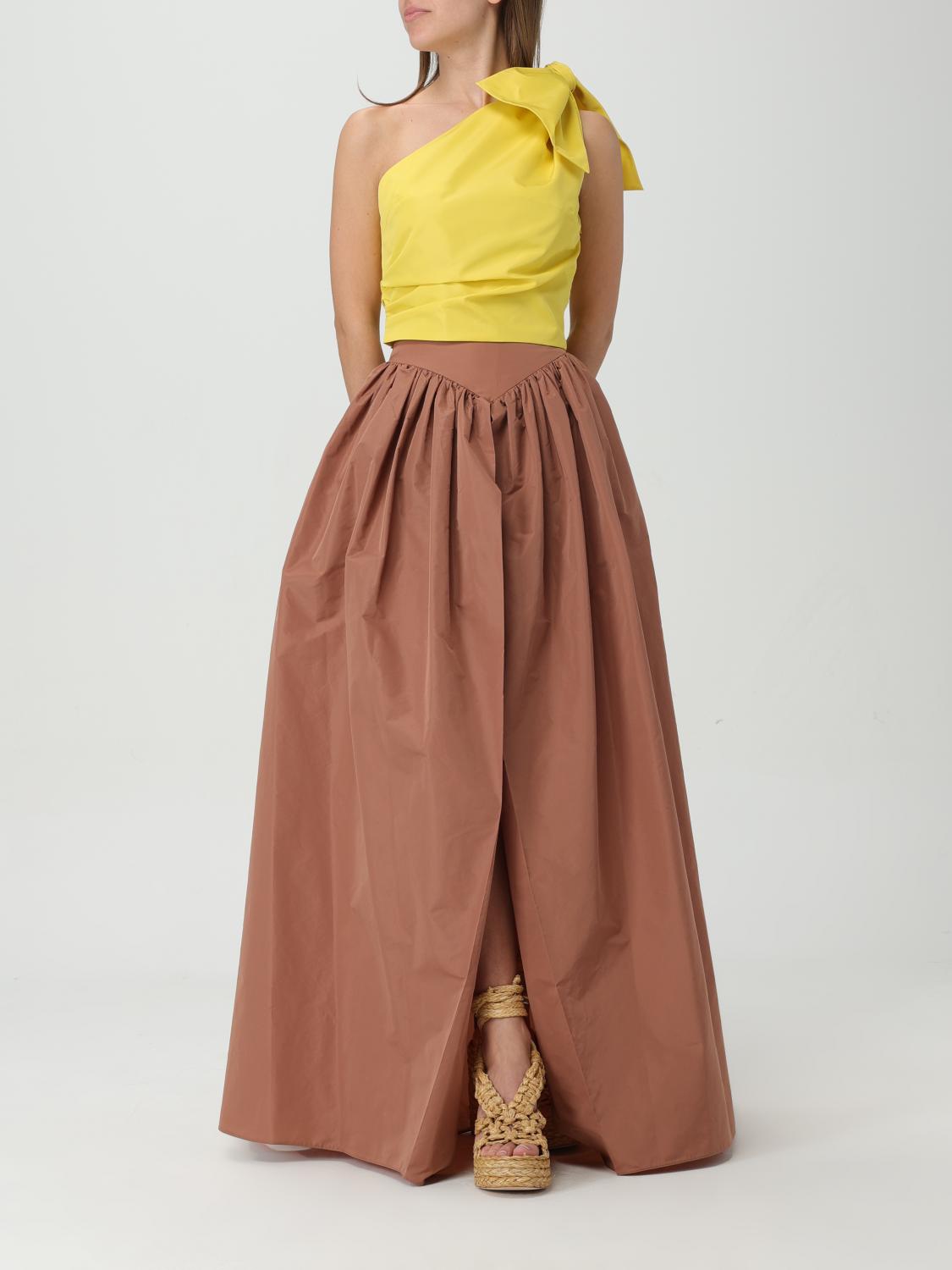 PINKO TOP: Top a monospalla Pinko, Giallo - Img 2
