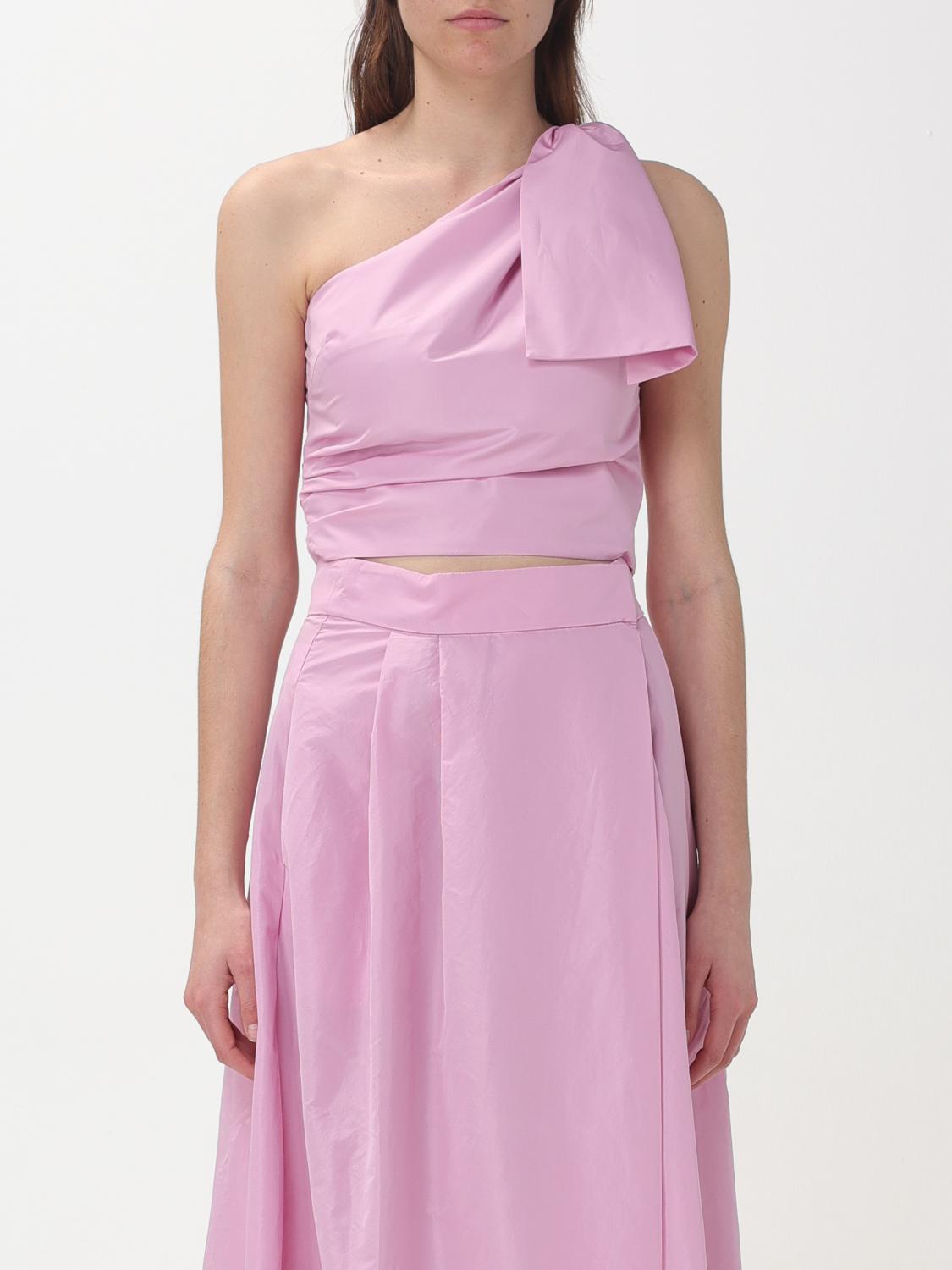 PINKO TOP: Top a monospalla Pinko, Rosa - Img 1