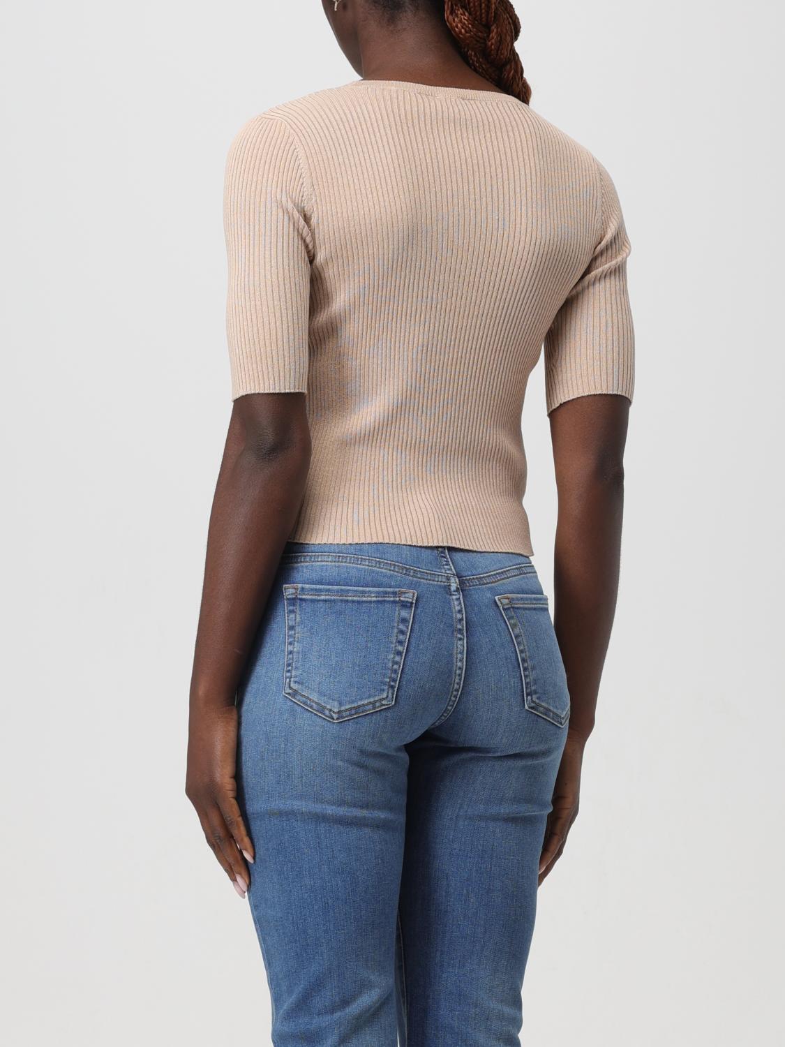 PINKO JERSEY: Jersey mujer Pinko, Beige - Img 2