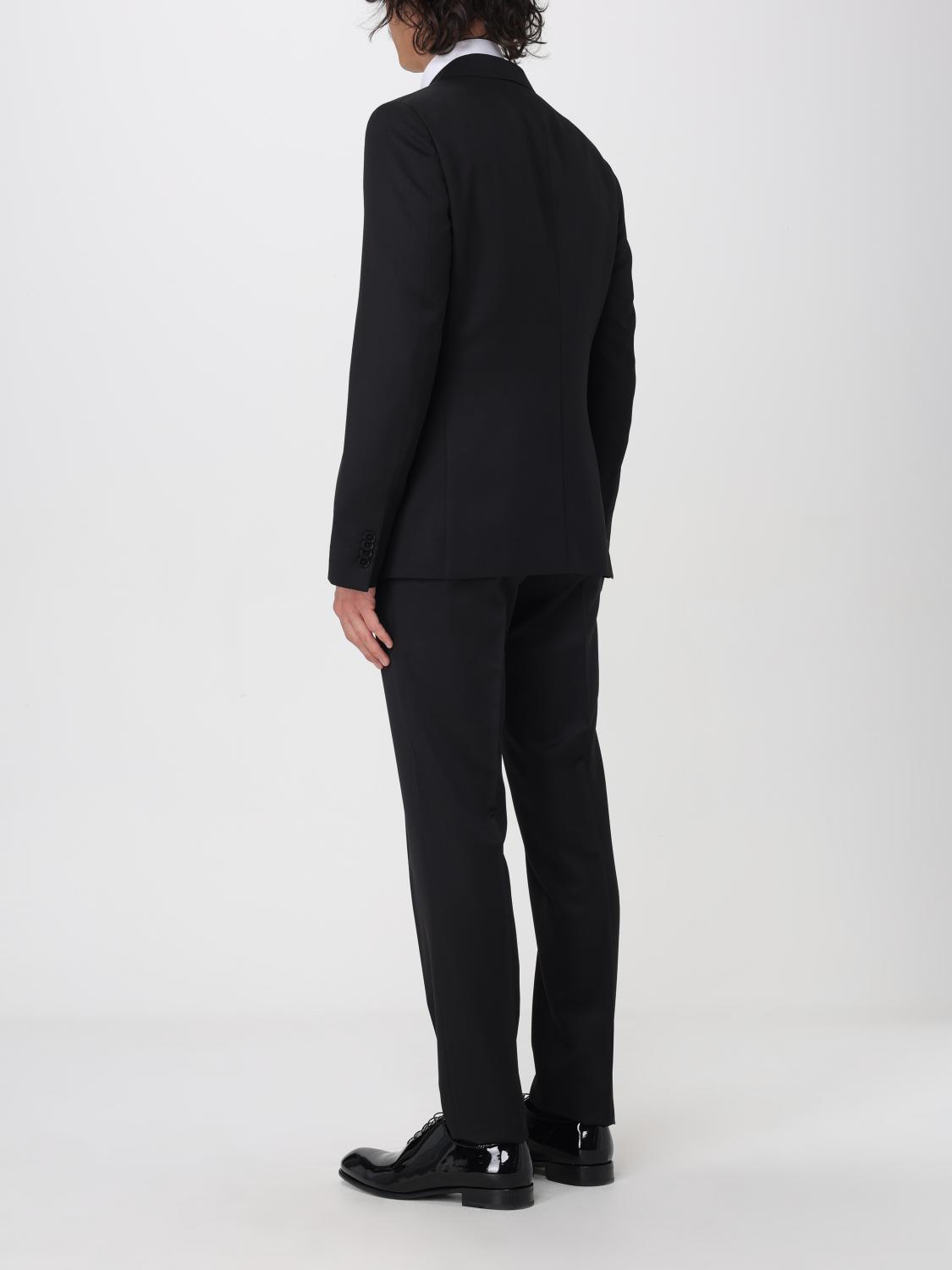 ZEGNA SUIT: Suit men Zegna, Black - Img 3