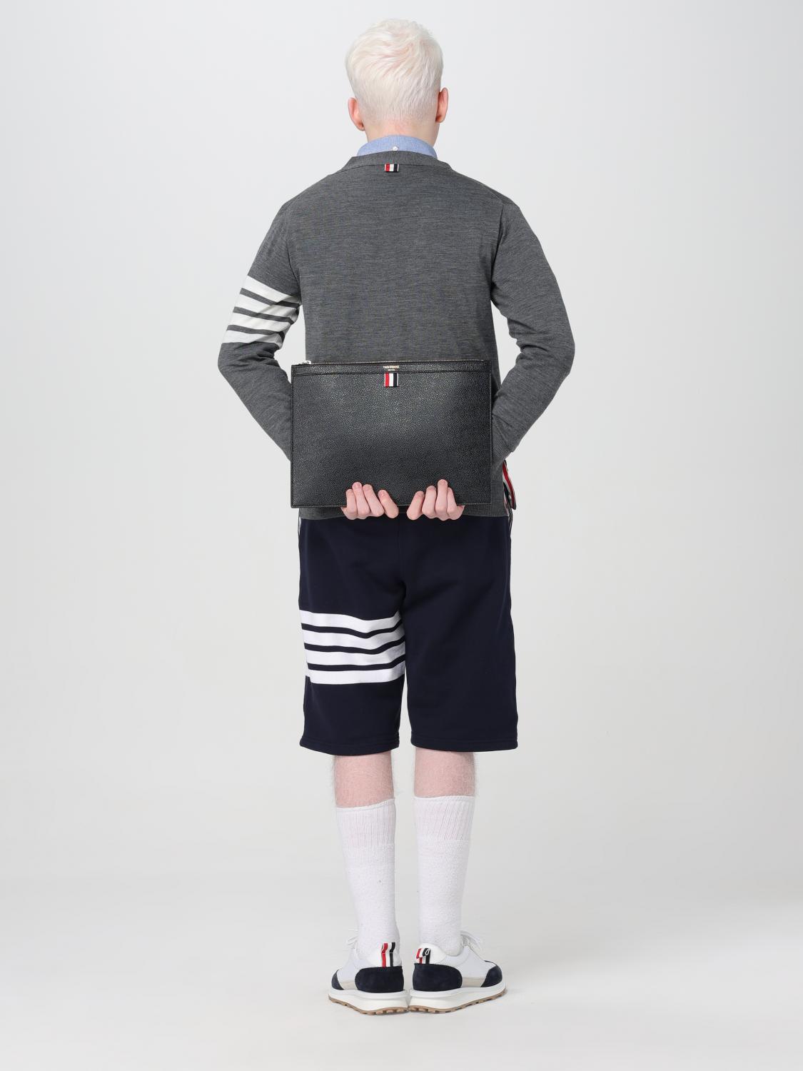 THOM BROWNE MALETÍN: Bolsos hombre Thom Browne, Negro - Img 2