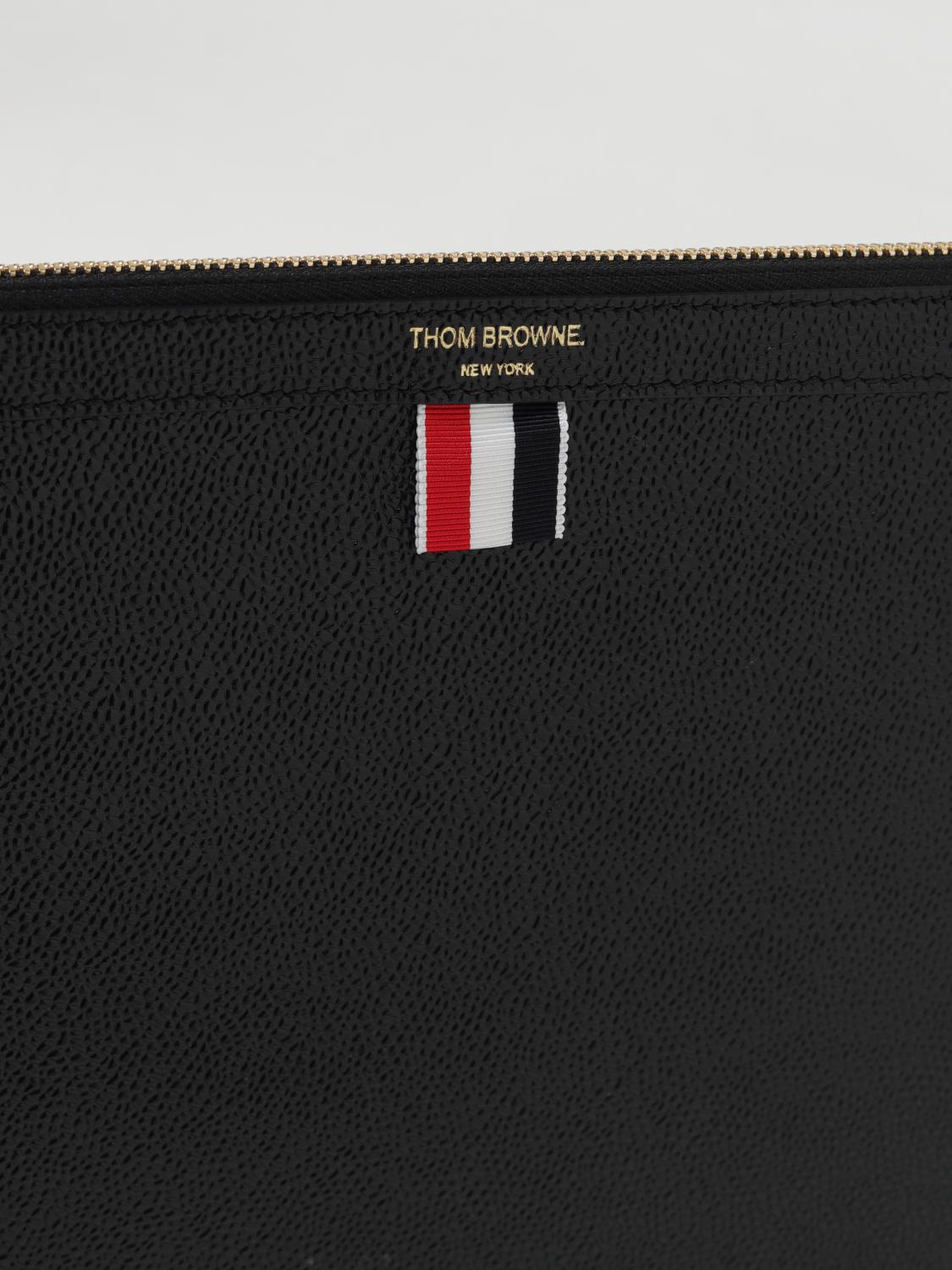 THOM BROWNE MALETÍN: Bolsos hombre Thom Browne, Negro - Img 4