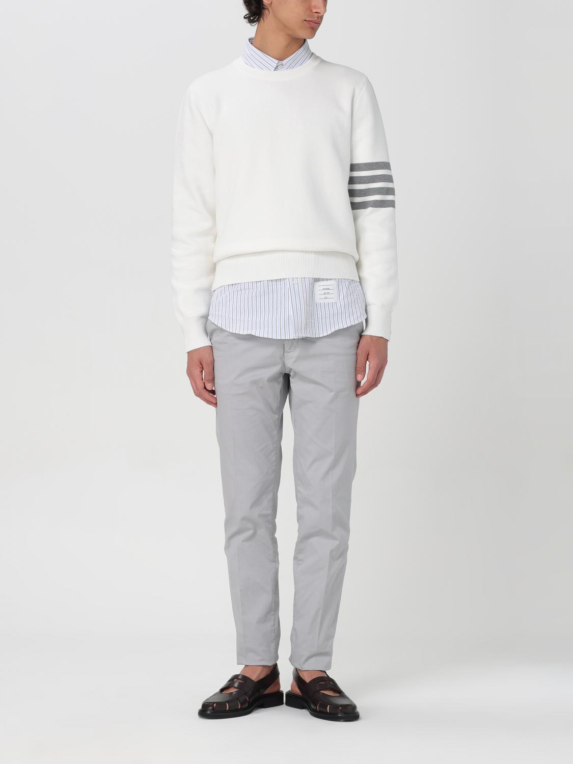 THOM BROWNE PULLOVER: Pullover herren Thom Browne, Weiß - Img 2