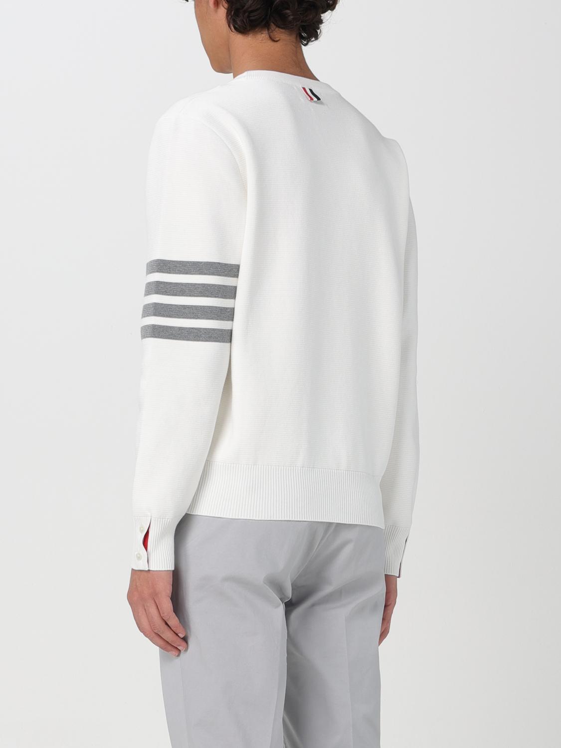 THOM BROWNE PULLOVER: Pullover herren Thom Browne, Weiß - Img 3