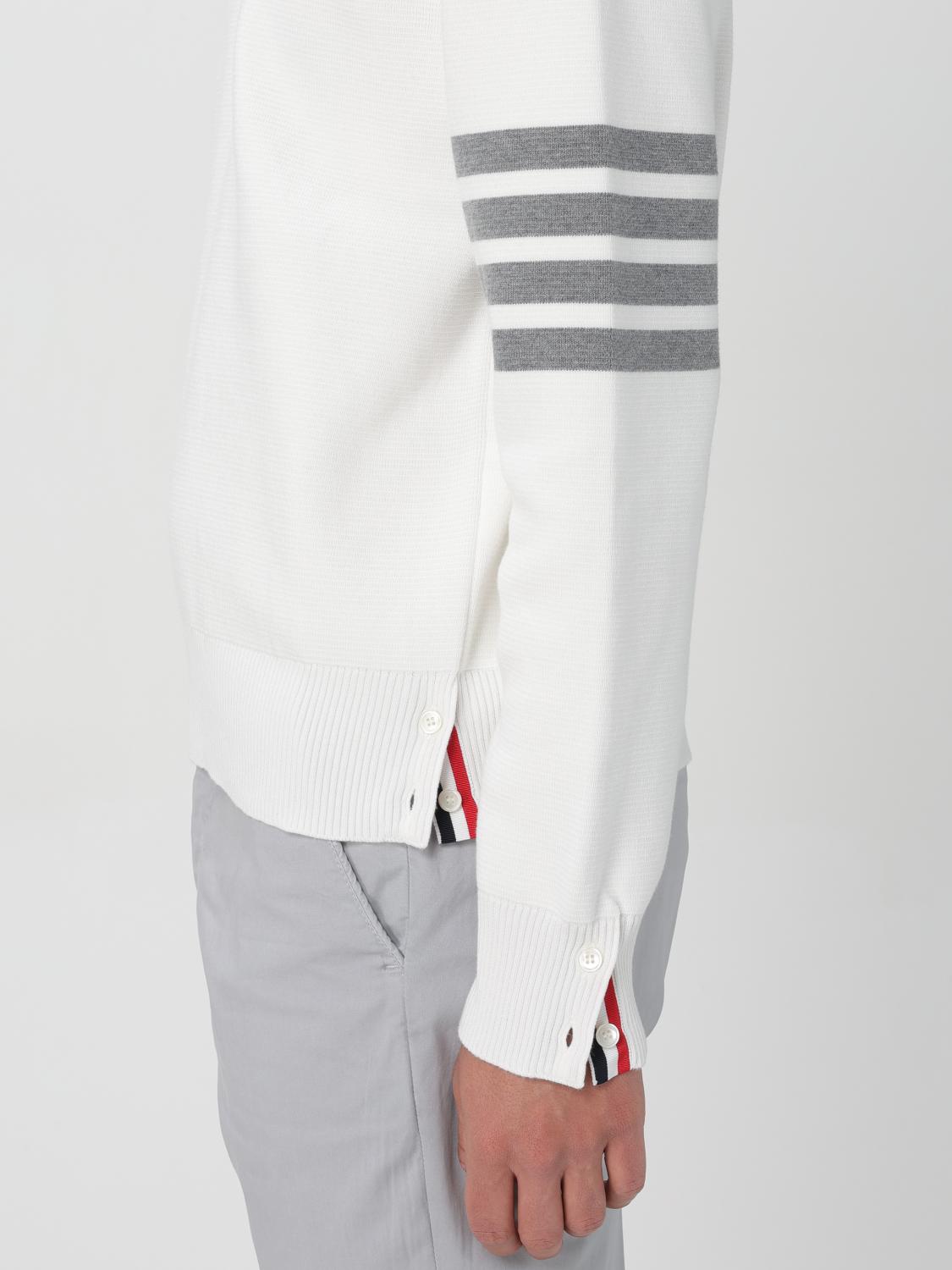 THOM BROWNE PULLOVER: Pullover herren Thom Browne, Weiß - Img 5