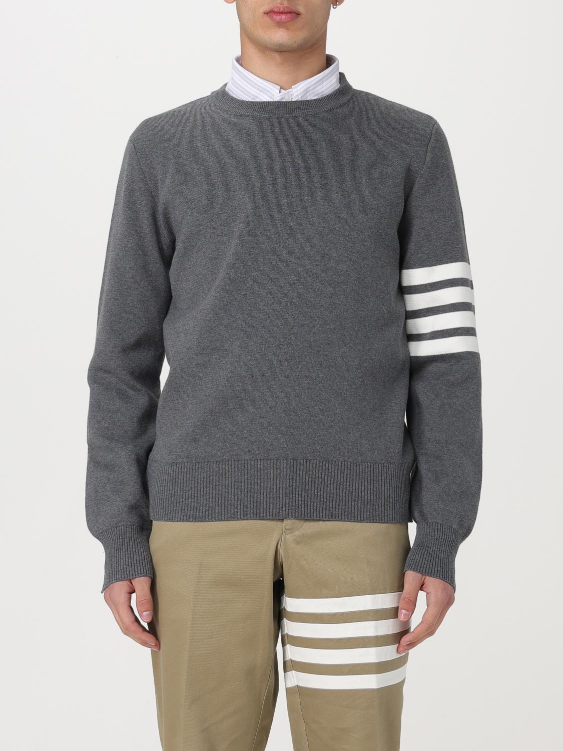 THOM BROWNE PULLOVER: Pullover herren Thom Browne, Grau - Img 1