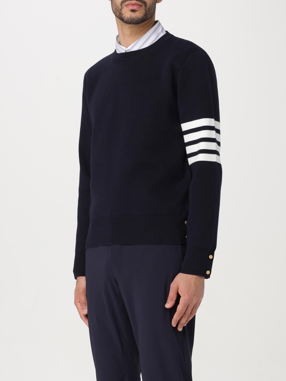 THOM BROWNE PULLOVER: Pullover herren Thom Browne, Navy - Img 4