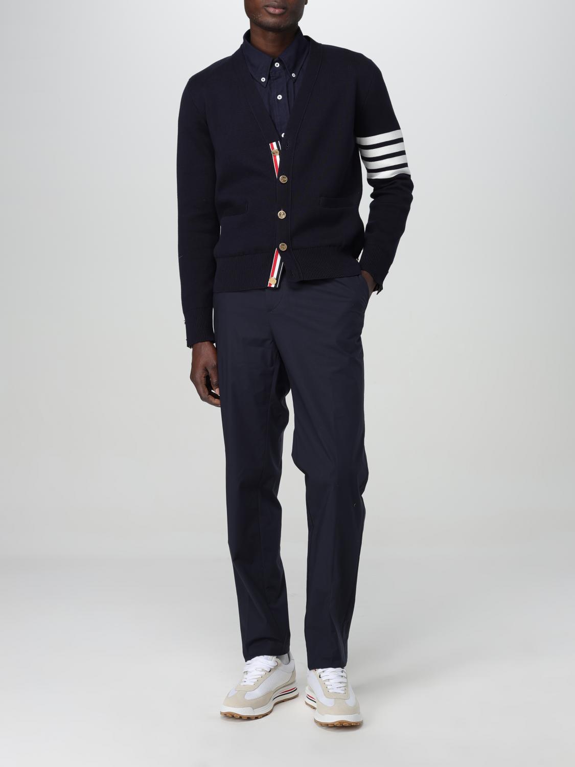 THOM BROWNE STRICKJACKE: Pullover herren Thom Browne, Navy - Img 2