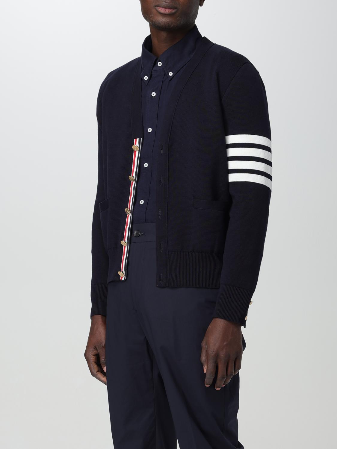 THOM BROWNE STRICKJACKE: Pullover herren Thom Browne, Navy - Img 4