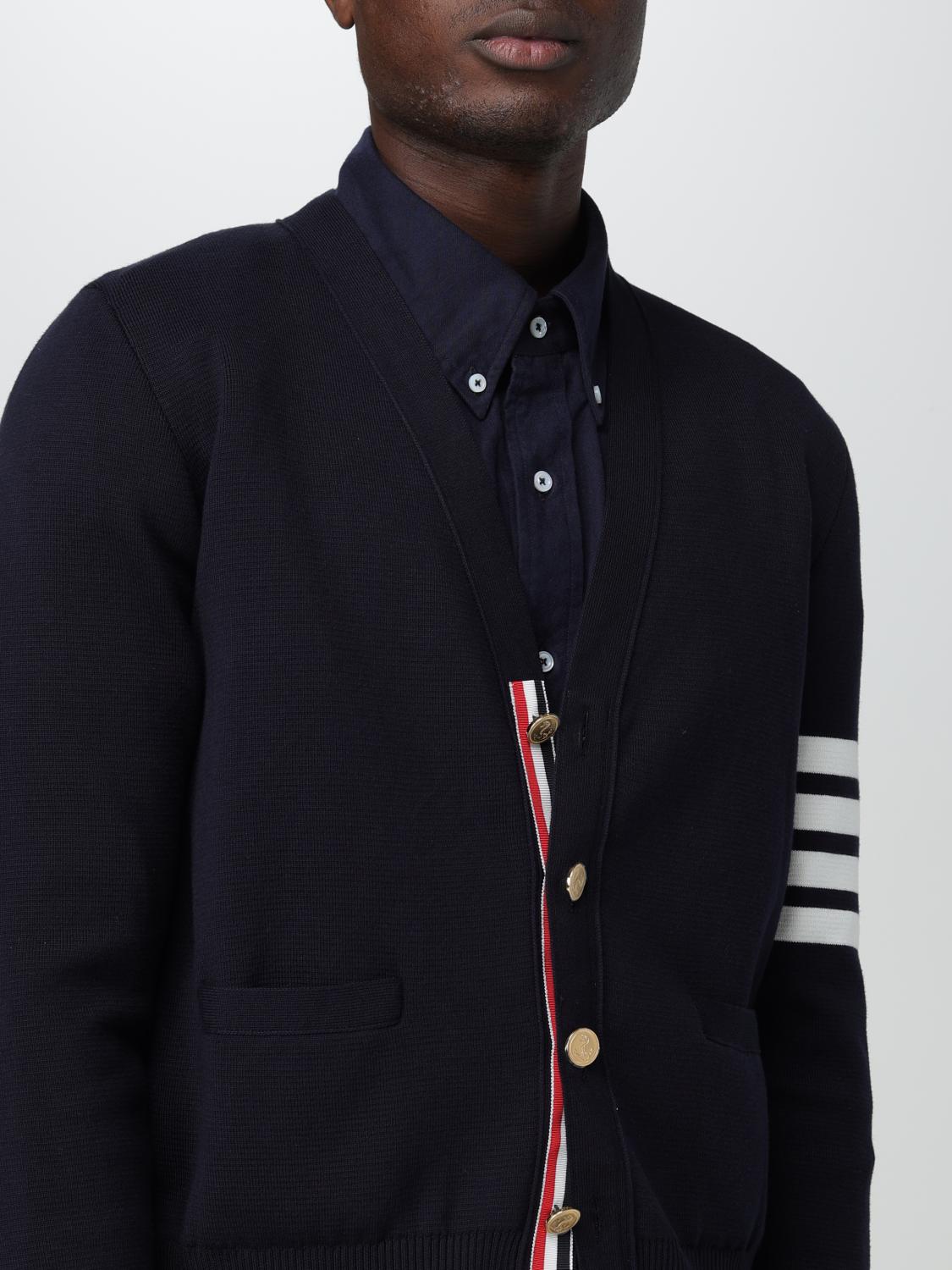 THOM BROWNE STRICKJACKE: Pullover herren Thom Browne, Navy - Img 5