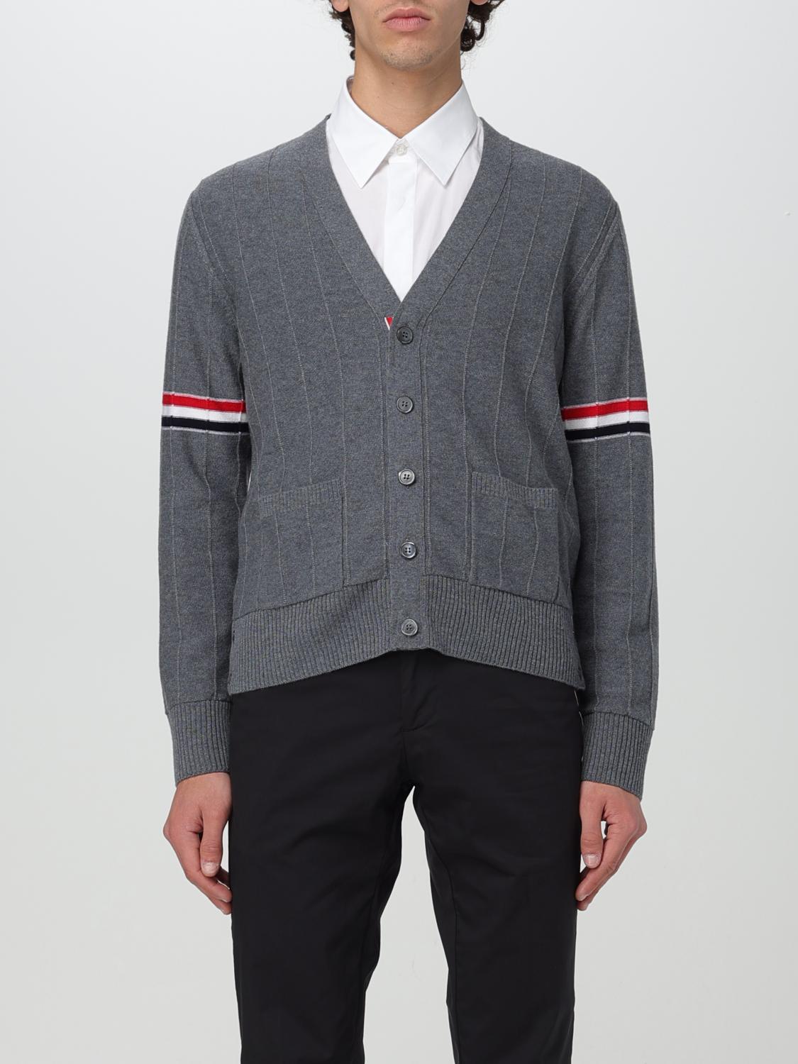 THOM BROWNE JERSEY: Jersey hombre Thom Browne, Gris - Img 1