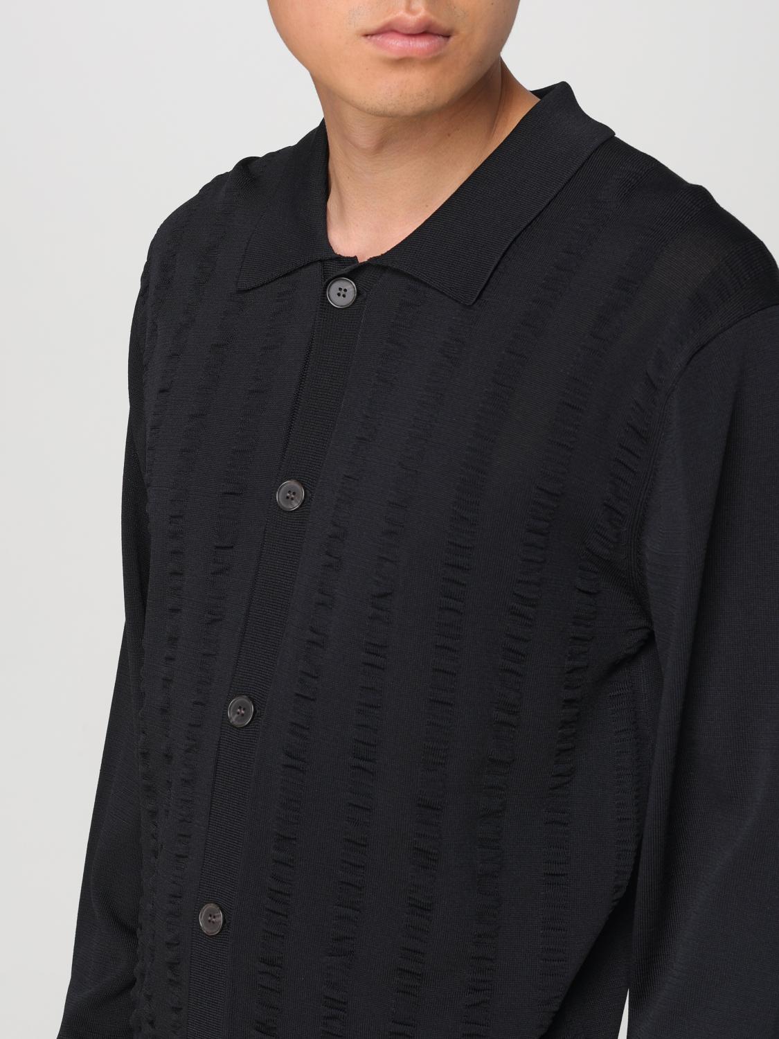 WOOD WOOD セーター: セーター メンズ Wood Wood, ブラック - Img 3