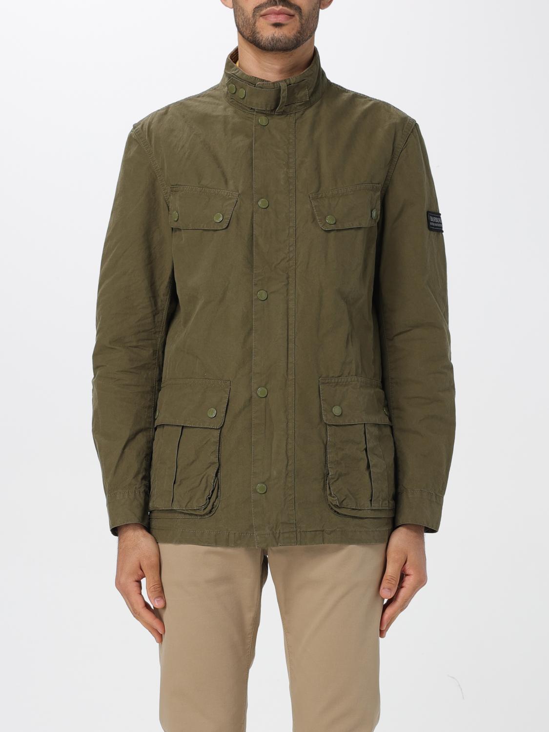 BARBOUR GIACCA: Giacca di cotone Summer Wash Duke Barbour, Militare - Img 1