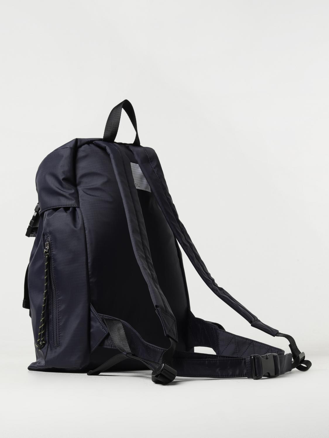 A.P.C. ZAINO: Zaino Trek A.P.C. in nylon ripstop, Blue - Img 2