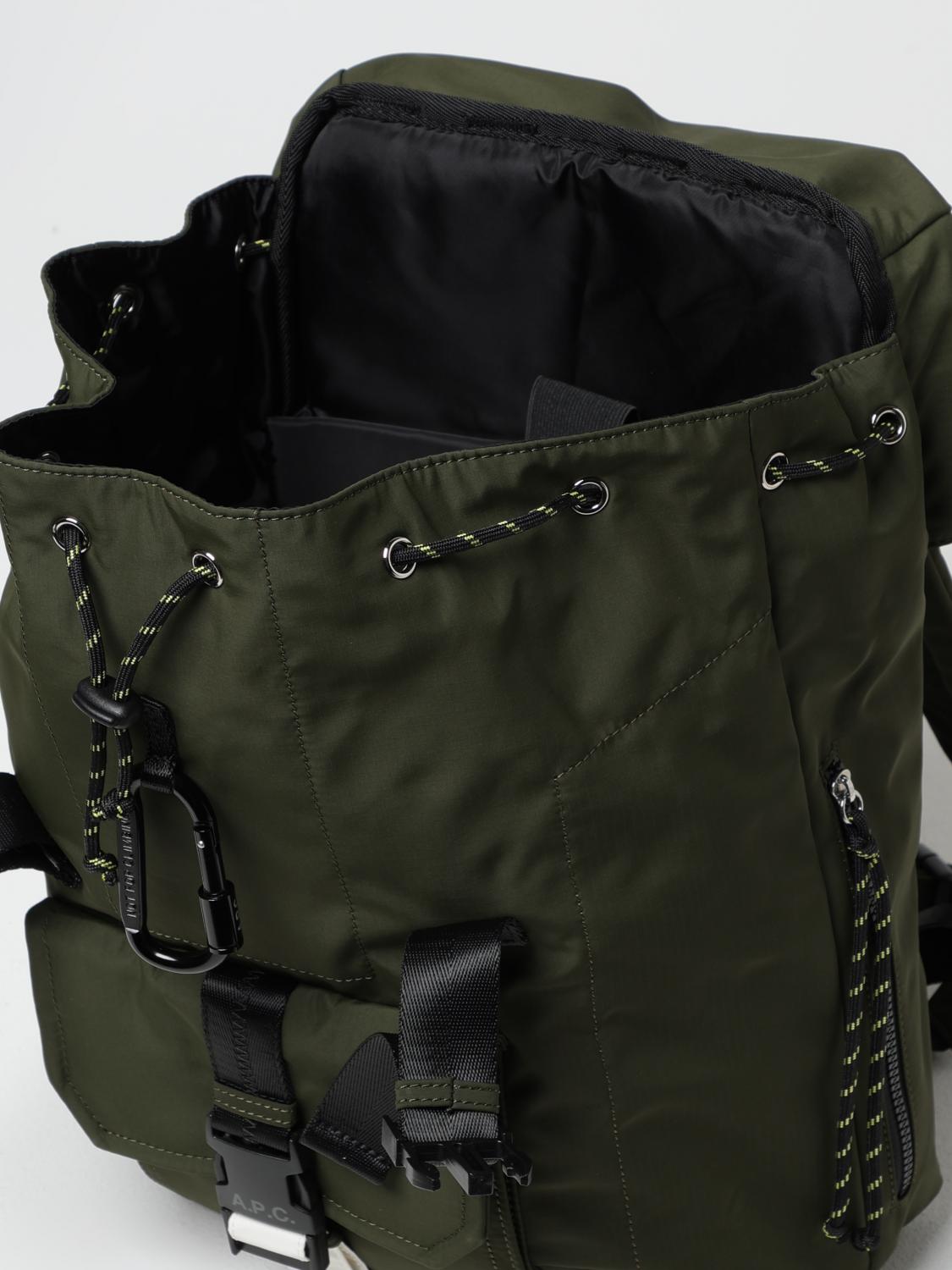 A.P.C. BACKPACK: Bags men A.P.C., Military - Img 4