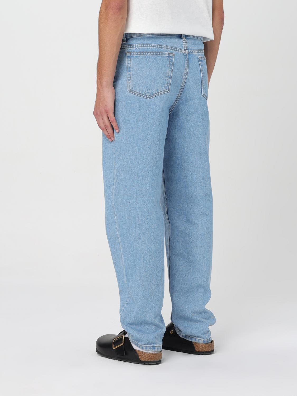 A.P.C. JEANS: Jeans hombre A.P.C., Denim - Img 3