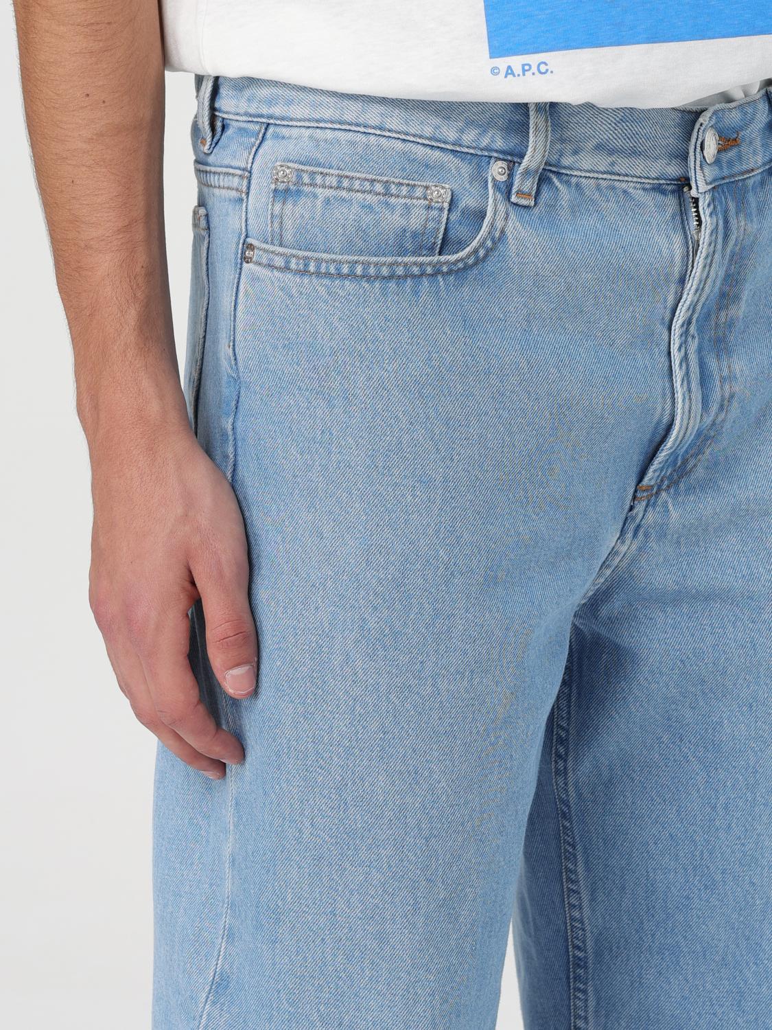 A.P.C. JEANS: Jeans hombre A.P.C., Denim - Img 4