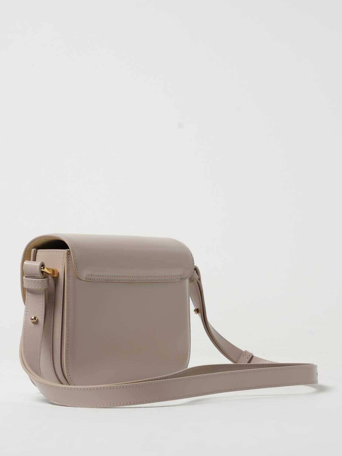 A.P.C. BORSA MINI: Borsa Grace A.P.C. in pelle, Cipria - Img 2