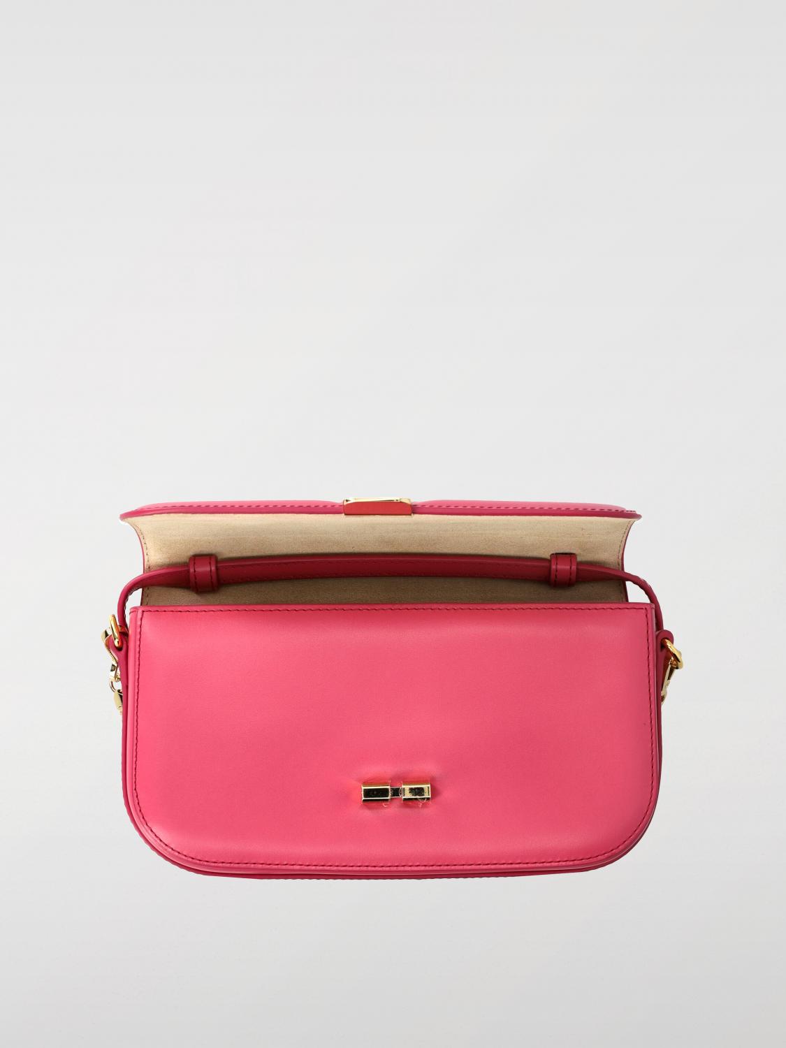 A.P.C. BORSA MINI: Borsa Grace A.P.C. in pelle, Fuxia - Img 4