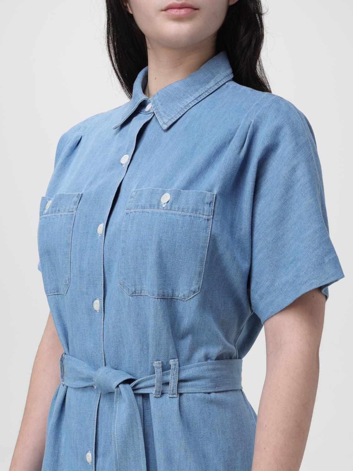 A.P.C. Dress woman A.P.C. - Denim | COGXXF05959 | GIGLIO.COM