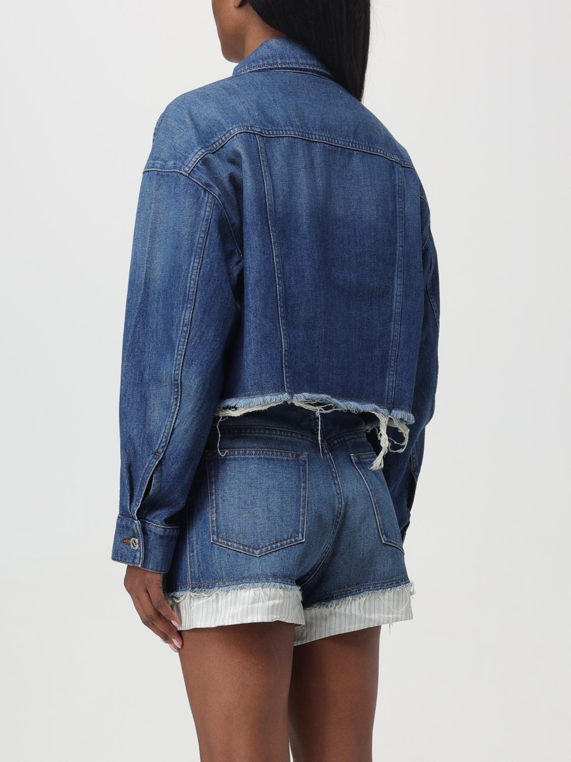 A.P.C. JACKET: Jacket woman A.P.C., Denim - Img 3