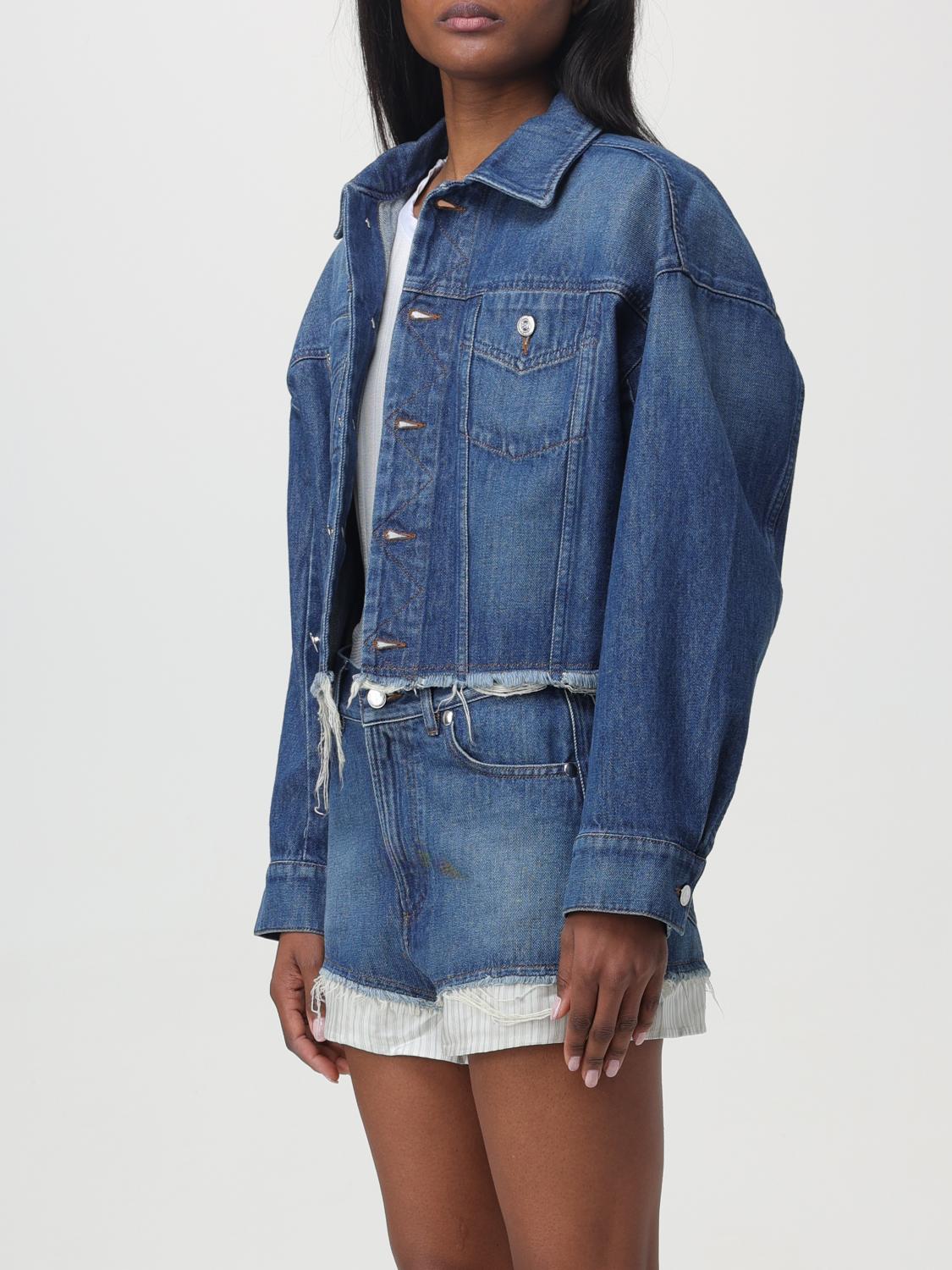 A.P.C. JACKET: Jacket woman A.P.C., Denim - Img 4