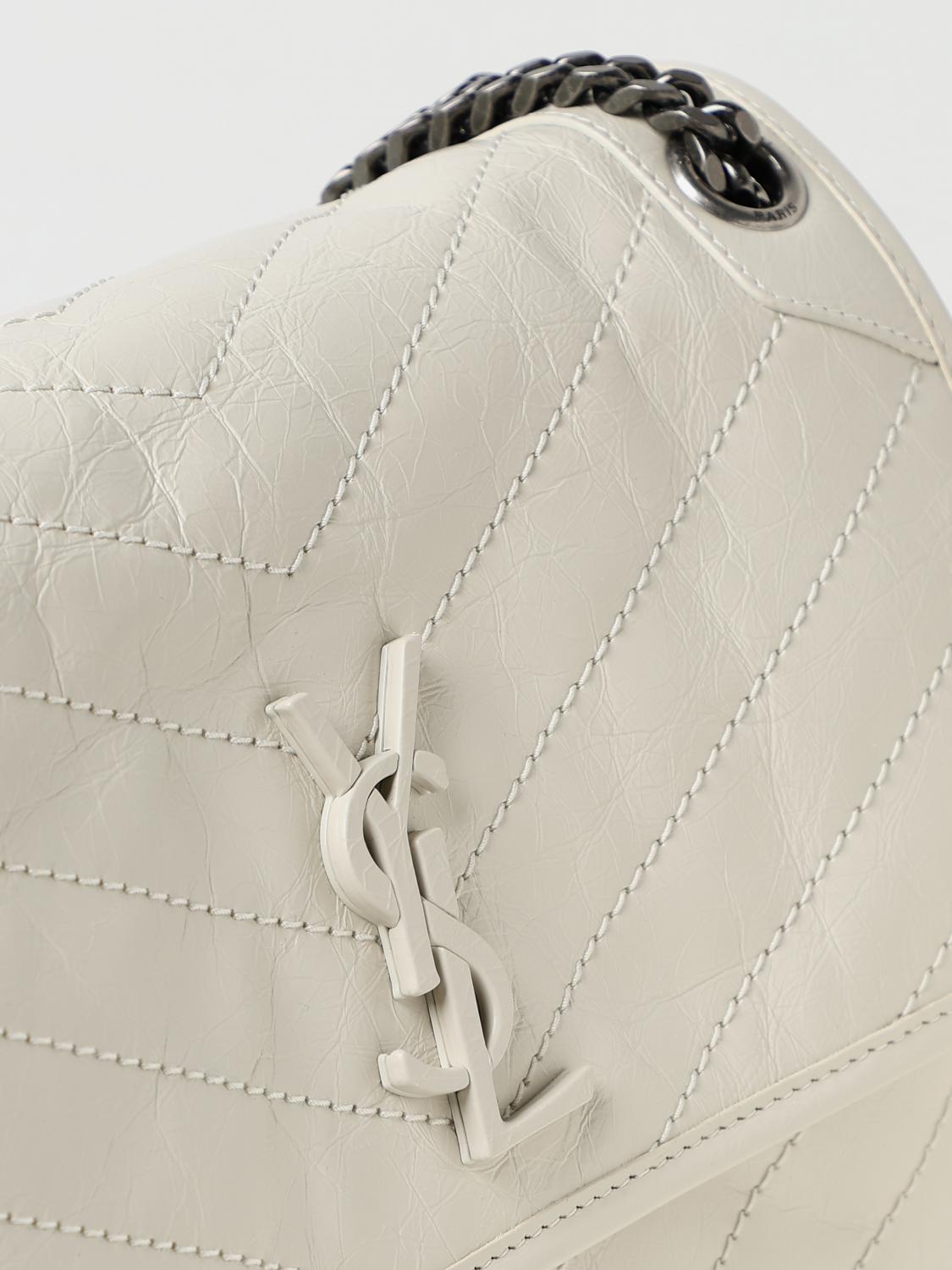 SAINT LAURENT：ショルダーバッグ レディース - イエロークリーム