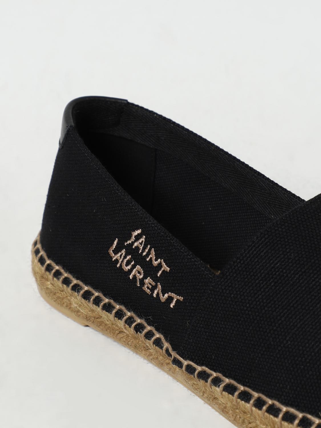 SAINT LAURENT ESPADRILLAS: Espadrillas Saint Laurent in canvas , Nero - Img 4