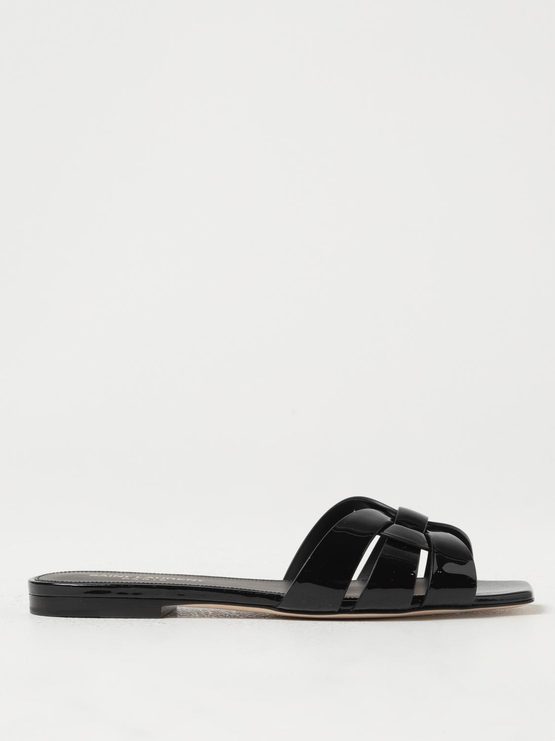 SAINT LAURENT FLAT SHOES: Shoes woman Saint Laurent, Black - Img 1