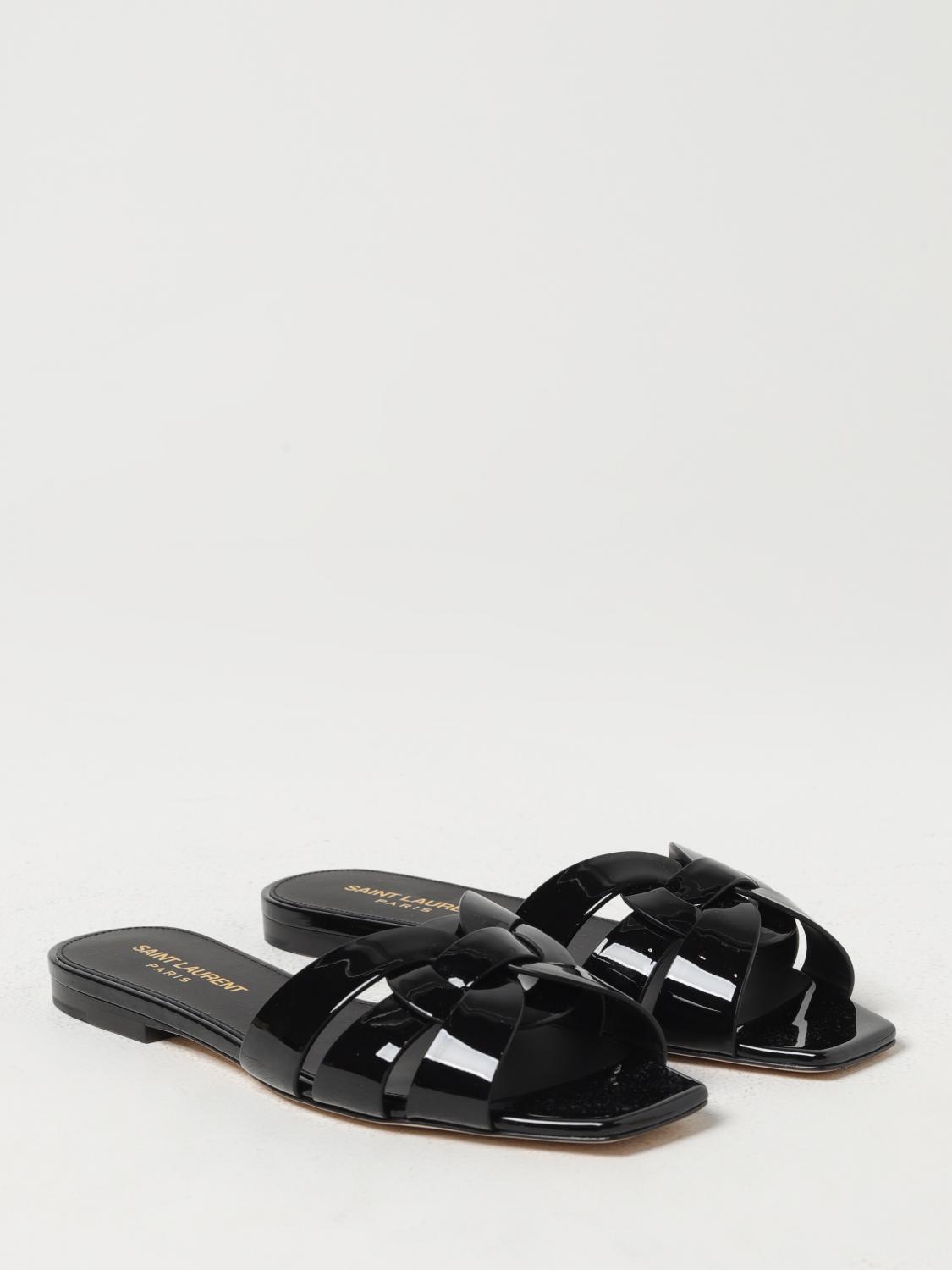 SAINT LAURENT FLAT SHOES: Shoes woman Saint Laurent, Black - Img 2