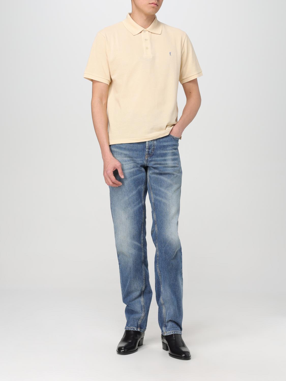 SAINT LAURENT JEANS: Jeans men Saint Laurent, Denim - Img 2