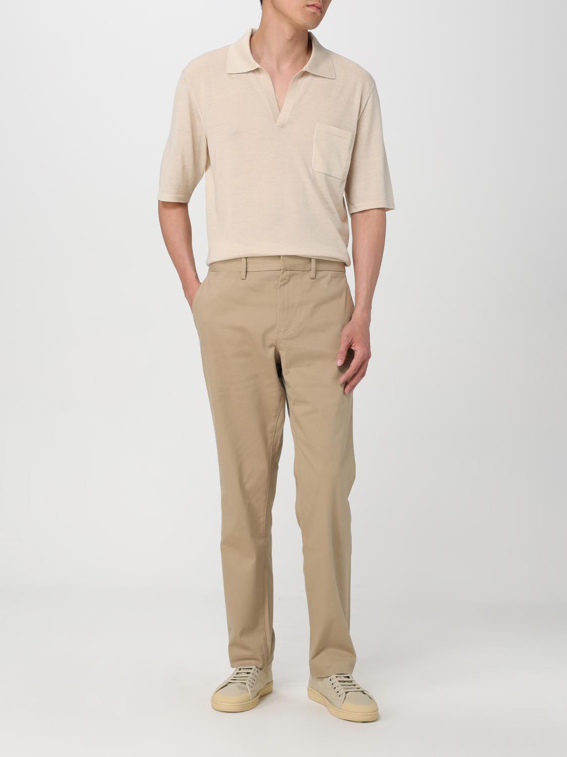 Saint Laurent Pants men - Beige | 779715Y20BA | GIGLIO.COM