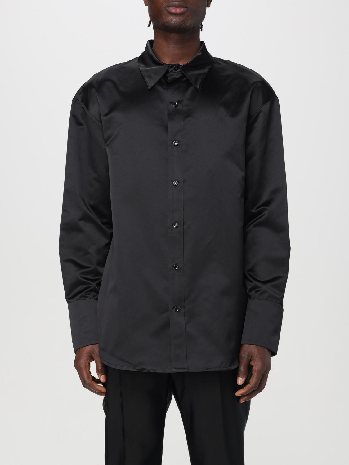 Saint Laurent シャツ メンズ - ブラック | 788143Y015O | GIGLIO.COM