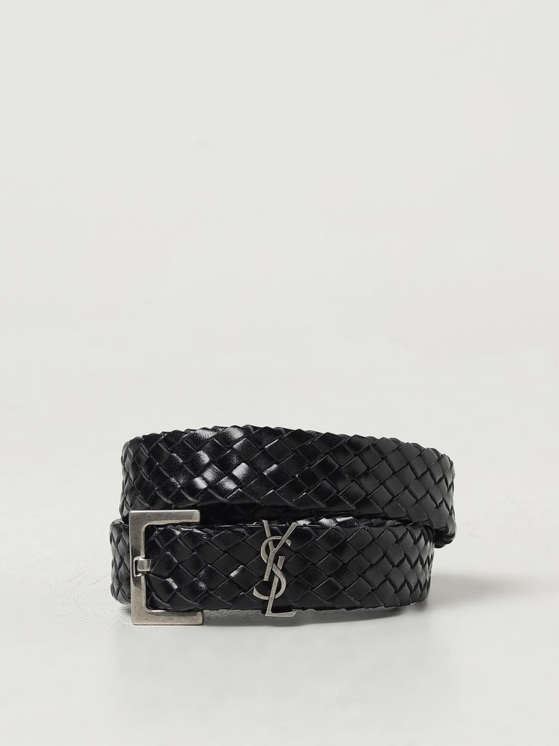 Saint Laurent ベルト メンズ - ブラック | 777315AAC78 | GIGLIO.COM